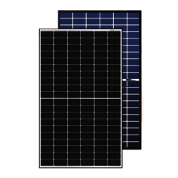 SUN-EARTH 500W - model DXM8-60HBG N-type / czarna rama / bifacial / glass-glass 1,1m kable